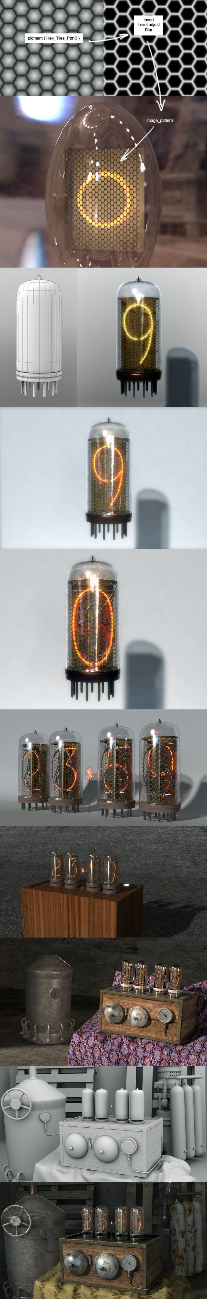 Steampunk Digital Alarm Clock